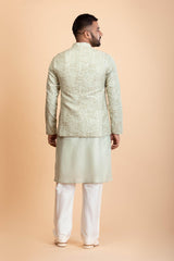 Mint Green Collared Bundi