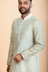 Mint Green Collared Bundi